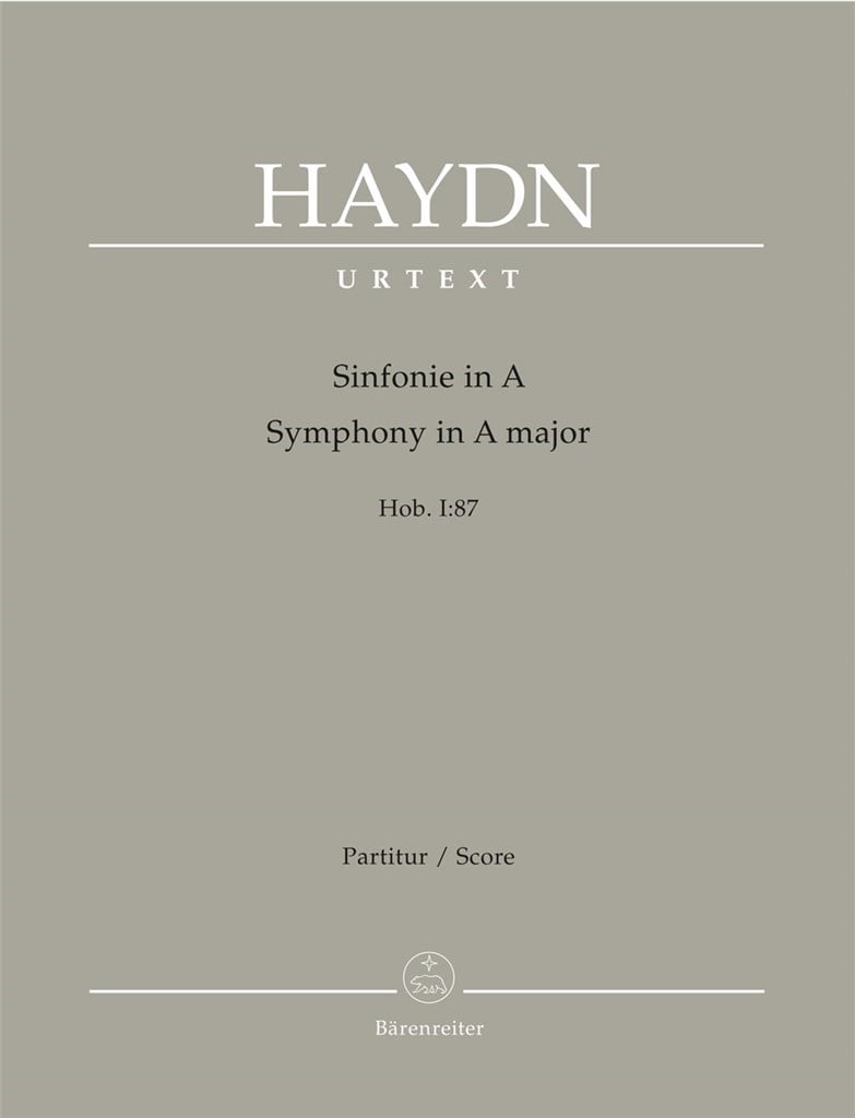 Symphony in A major No. 87